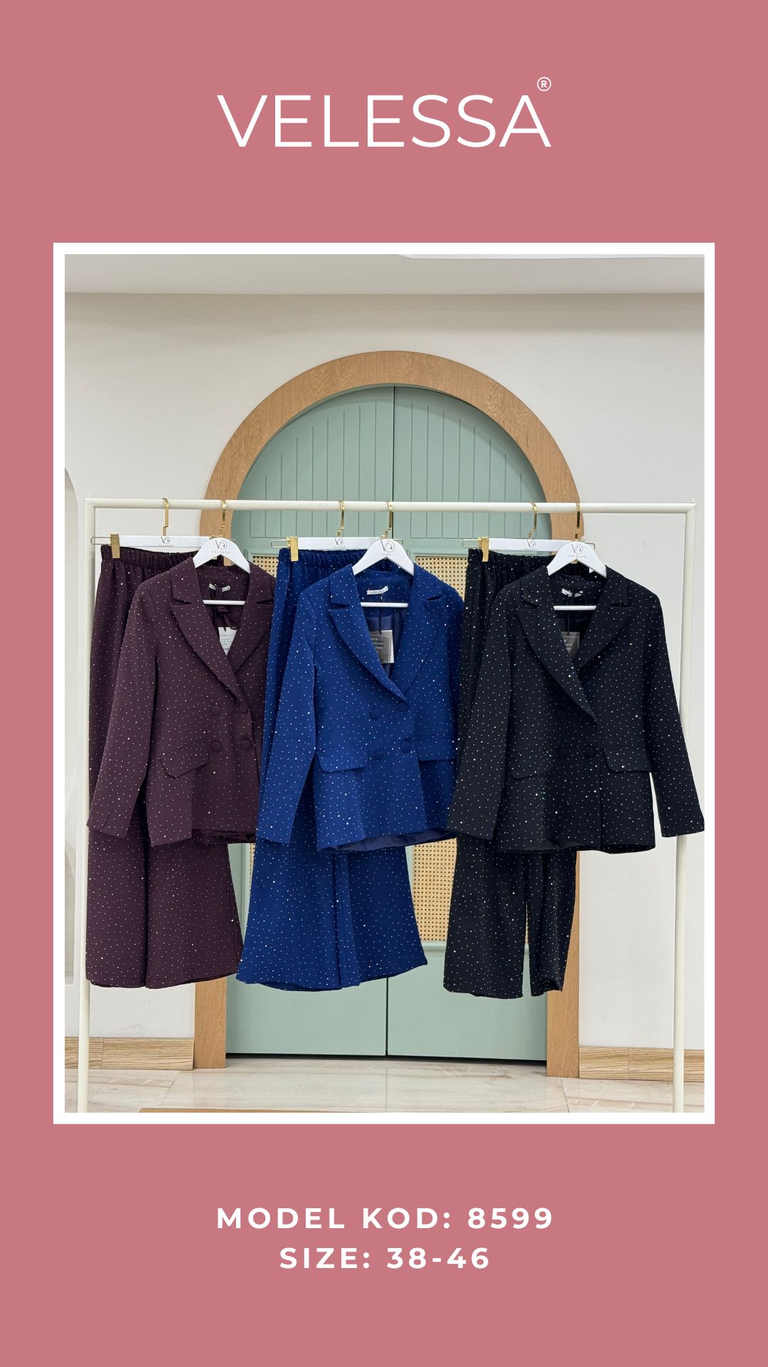 Sparkle Blazer Set